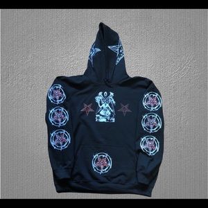 Baphomet hoodie EXTRA LARGE Size hail Satan leviathan